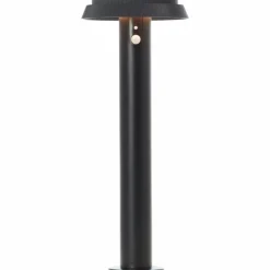 Luminaires Brilliant Lampadaire d'extérieur Brilliant Alvero LED Noir, 1 lumière, Détecteur de mouvement