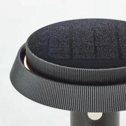 Luminaires Brilliant Lampadaire d'extérieur Brilliant Alvero LED Noir, 1 lumière, Détecteur de mouvement