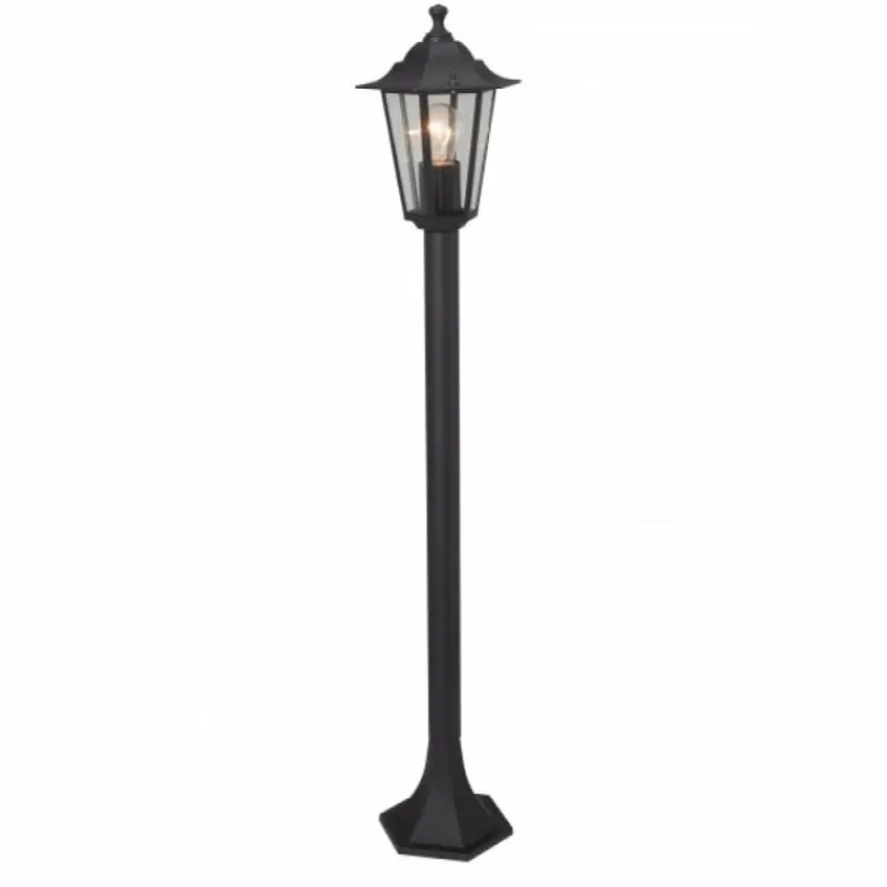 Luminaires Brilliant Lampadaire d'extérieur Brilliant Crown Noir, 1 lumière