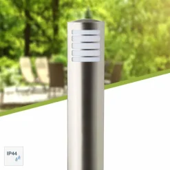 Luminaires Brilliant Lampadaire d'extérieur Brilliant Todd Acier inoxydable, 1 lumière