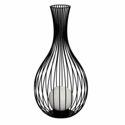 Luminaires Eglo Lampadaire d'extérieur Eglo FOSSOMBRONE Noir, 1 lumière