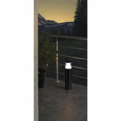 Luminaires Eglo Lampadaire d'extérieur Eglo BASALGO-Z LED Noir, 1 lumière