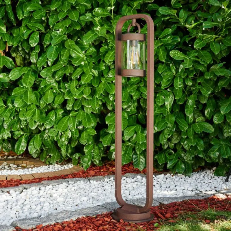 hofstein Lampadaire d'extérieur Fulham Rouille, 1 lumière