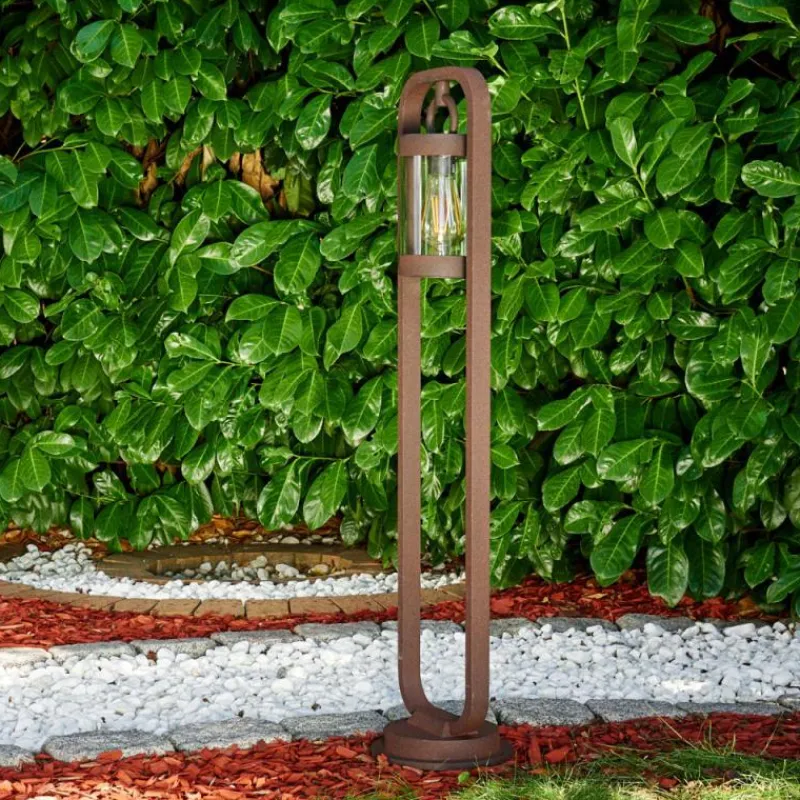 hofstein Lampadaire d'extérieur Fulham Rouille, 1 lumière