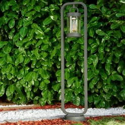 hofstein Lampadaire d'extérieur Fulham Anthracite, 1 lumière