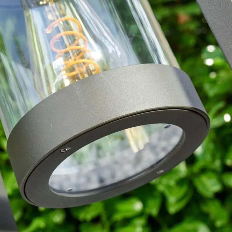 hofstein Lampadaire d'extérieur Fulham Anthracite, 1 lumière