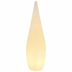 Luminaires Globo Lighting Lampadaire d'extérieur Globo VASCON LED Blanc, 1 lumière, Télécommandes, Changeur de couleurs