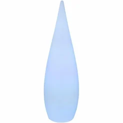 Luminaires Globo Lighting Lampadaire d'extérieur Globo VASCON LED Blanc, 1 lumière, Télécommandes, Changeur de couleurs