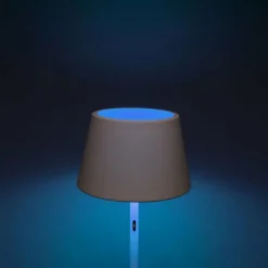 Luminaires Konstsmide Lampadaire d'extérieur Konstsmide Pomezia LED Blanc, 1 lumière, Changeur de couleurs