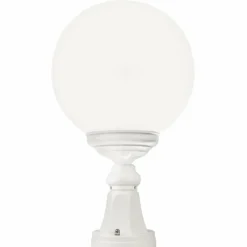 Luminaires LCD Lampadaire d'extérieur LCD Soltau Blanc, 1 lumière