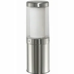 Luminaires LCD Lampadaire d'extérieur LCD Stendal Acier inoxydable, 1 lumière