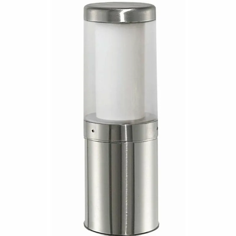 Luminaires LCD Lampadaire d'extérieur LCD Stendal Acier inoxydable, 1 lumière