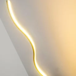 hofstein Lampadaire Dillon LED Nickel mat, 1 lumière