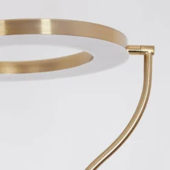 hofstein Lampadaire Donna LED Laiton, 2 lumières