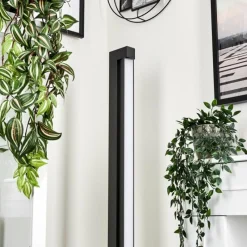 hofstein Lampadaire Dubuisson LED Anthracite, 1 lumière, Télécommandes