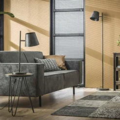 Lampes Industrielles-hofstein Lampadaire Dwingeloo Anthracite, 1 lumière