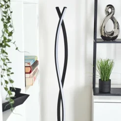 hofstein Lampadaire Eaglesham LED Noir, 1 lumière* Lampadaires Et Lampes Sur Pied