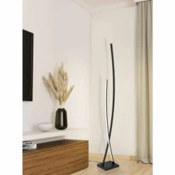 Luminaires Eglo Lampadaire Eglo ALBORAYA LED Noir, 1 lumière* Éclairage Led