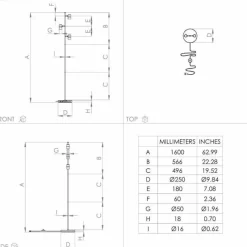 Luminaires Eglo Lampadaire Eglo LURONE Laiton, Noir, 3 lumières* Lampadaires Et Lampes Sur Pied