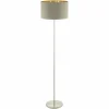 Lampes En Tissu-Luminaires Eglo Lampadaire Eglo MASERLO Nickel mat, 1 lumière