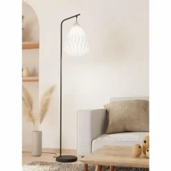 Luminaires Eglo Lampadaire Eglo MINTING Noir, 1 lumière* Lampadaires Et Lampes Sur Pied