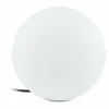 Lampes À Boules-Luminaires Eglo Lampadaire EGLO MONTEROLO Blanc, 1 lumière