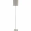 Lampes En Tissu-Luminaires Eglo Lampadaire Eglo PASTERI Nickel mat, 1 lumière