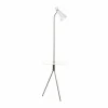 Luminaires Eglo Lampadaire Eglo POLICARA Nickel mat, 1 lumière