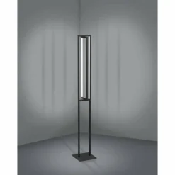 Luminaires Eglo Lampadaire Eglo SIBERIA LED Noir, 1 lumière, Télécommandes* Éclairage Led