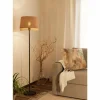 Style Boho-Chic-Luminaires Eglo Lampadaire Eglo TABLEY Noir, 1 lumière