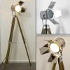Lampes En Bois-hofstein Lampadaire EGMONT Chrome, 1 lumière