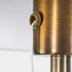 Lampes En Tissu-hofstein Lampadaire Eleshult Bronze, 1 lumière