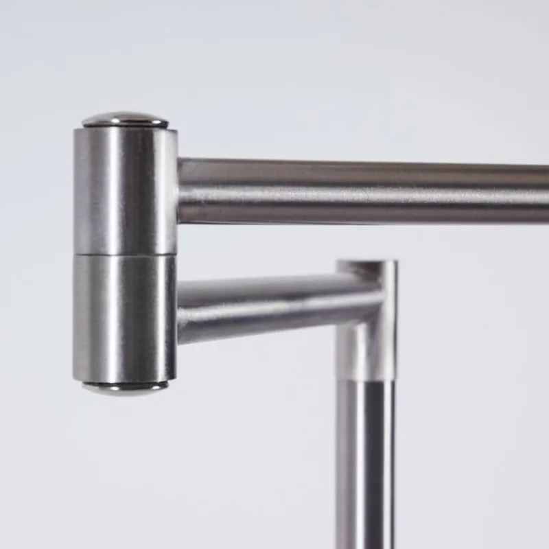 Lampes En Tissu-hofstein Lampadaire Eleshult Chrome, 1 lumière