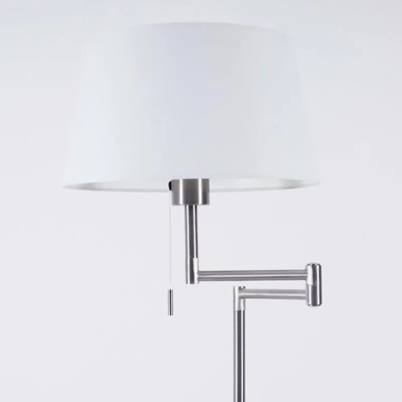 Lampes En Tissu-hofstein Lampadaire Eleshult Chrome, 1 lumière