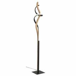 Lampes En Bois-Luminaires Elobra Lampadaire Elobra Argentina LED Écru, Noir, 1 lumière