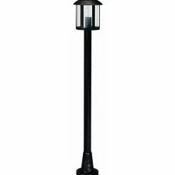 Luminaires Rustiques-Luminaires Albert Leuchten Lampadaire extérieur Albert 4139 Noir, Argenté, 1 lumière