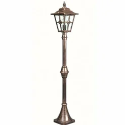 Luminaires Albert Leuchten Lampadaire extérieur Albert 136 Brun, Laiton, 1 lumière