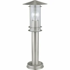 Luminaires Eglo Lampadaire extérieur Eglo LISIO Acier inoxydable, 1 lumière