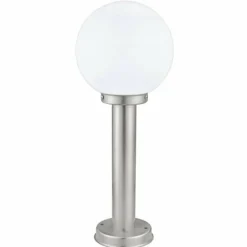 Luminaires Eglo Lampadaire extérieur Eglo NISIA Acier inoxydable, 1 lumière