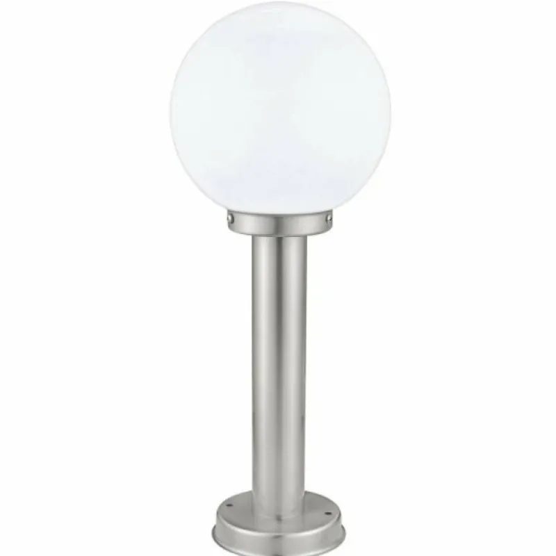 Luminaires Eglo Lampadaire extérieur Eglo NISIA Acier inoxydable, 1 lumière
