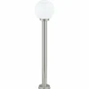 Luminaires Eglo Lampadaire extérieur Eglo NISIA Acier inoxydable, 1 lumière