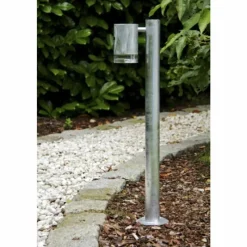 hofstein Lampadaire extérieur Konstsmide MODENA Acier inoxydable, 1 lumière