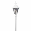 Luminaires Konstsmide Lampadaire extérieur Konstsmide Pallas Blanc, 1 lumière