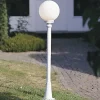 Luminaires Konstsmide Lampadaire extérieur Konstsmide Arcturus Blanc, 1 lumière