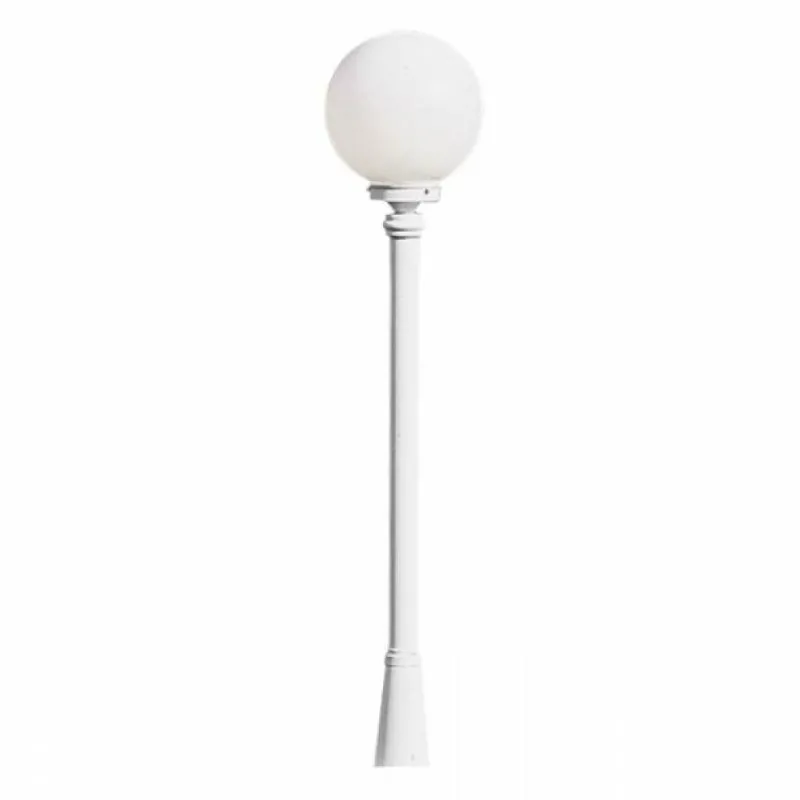 Luminaires Konstsmide Lampadaire extérieur Konstsmide Arcturus Blanc, 1 lumière