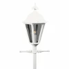 Luminaires Konstsmide Lampadaire extérieur Konstsmide Pallas Blanc, 1 lumière