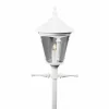 Luminaires Konstsmide Lampadaire extérieur Konstsmide Virgo Blanc, 1 lumière