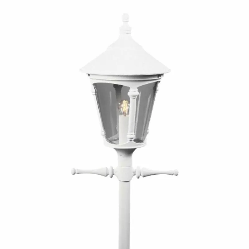 Luminaires Konstsmide Lampadaire extérieur Konstsmide Virgo Blanc, 1 lumière