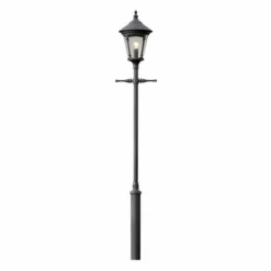Luminaires Konstsmide Lampadaire extérieur Konstsmide Virgo Noir, 1 lumière