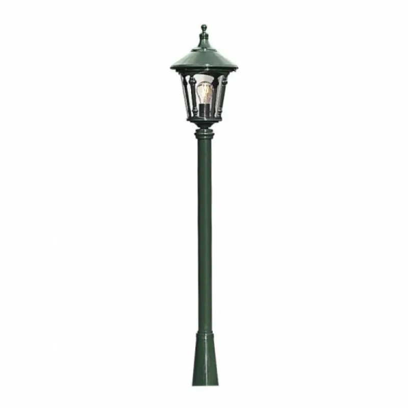 Luminaires Konstsmide Lampadaire extérieur Konstsmide Virgo Vert, 1 lumière